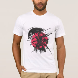 : Samurai Warrior Graphic T‑Shirt T-Shirt