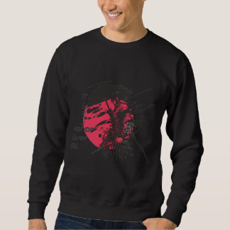 Samurai Warrior Honour Over All Japanese Art Sweat Sweatshirt
