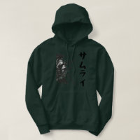 Samurai Warrior Hooded Sweatshirt – Japanese Samur