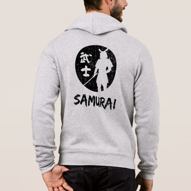 Samurai Warrior  Hoodie (Back)