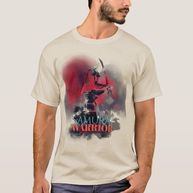 Samurai warrior illustration T-Shirt (Front)