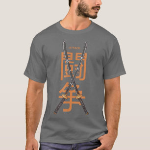 Samurai Warrior Japanese Culture Japan Ninja Sword T-Shirt