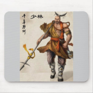 samurai warrior mouse pad