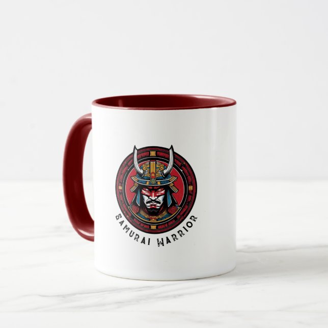 Samurai Warrior Mug (Front Left)