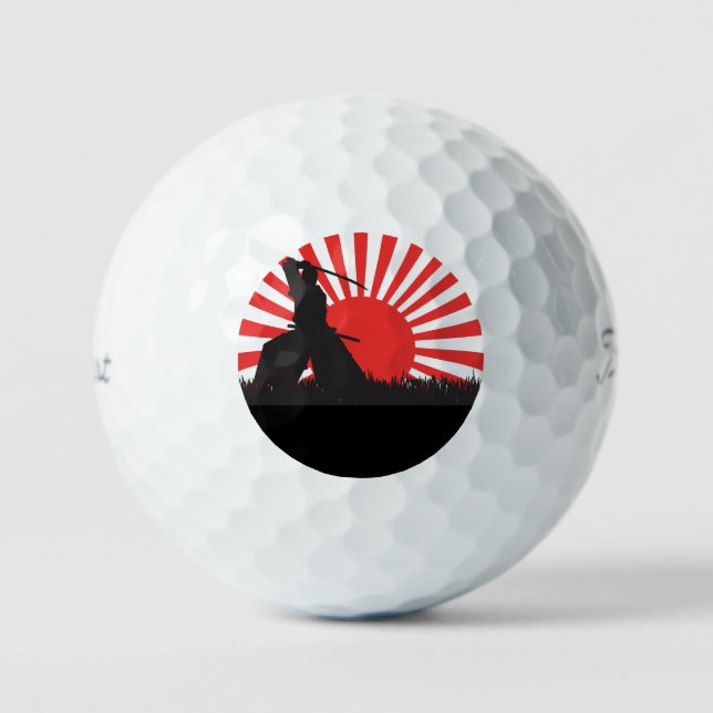 Samurai Warrior Precision Golf Balls (Front)