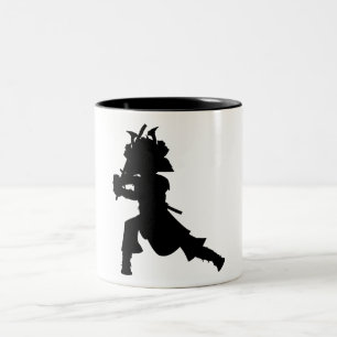 Samurai Warrior Silhouette Mug