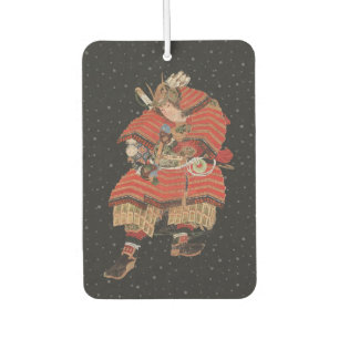 Samurai Warrior Vintage Japanese Art Car Air Freshener