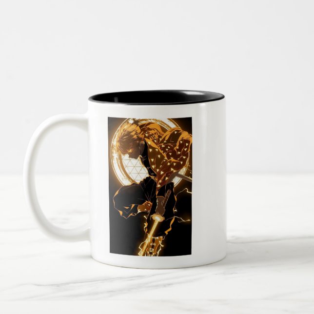 SamuraiPixel Two-Tone Coffee Mug (Left)