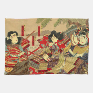 samurais tea towel