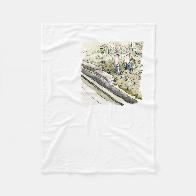 Samuyaji Fleece Blanket (Front)