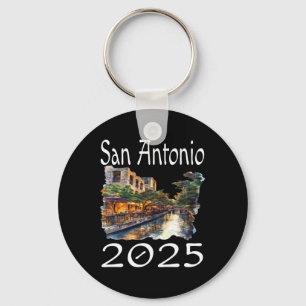 San Antonio 2025 Matching Family Vacation Group Ge Key Ring