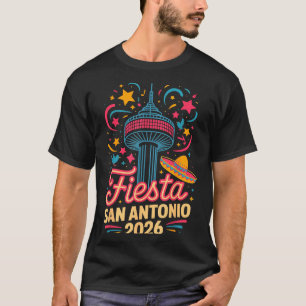 San antonio 2026 fiesta cinco de mayo texas T-Shirt