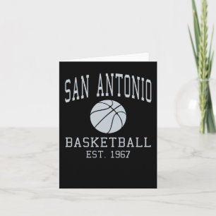 San Antonio Basketball  Card