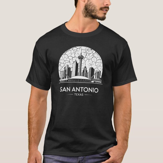San Antonio City Texas T-Shirt (Front)