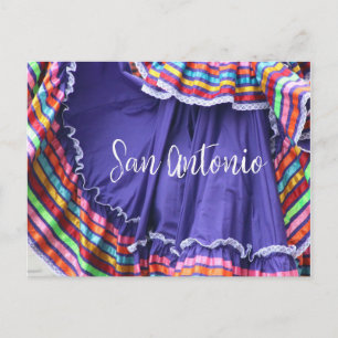San Antonio Colours Postcard