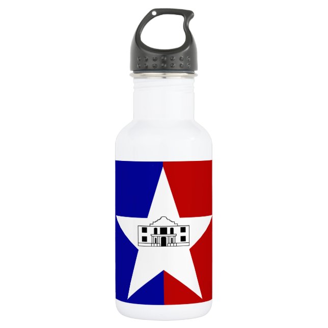 San Antonio Flag Liberty Bottle (Front)