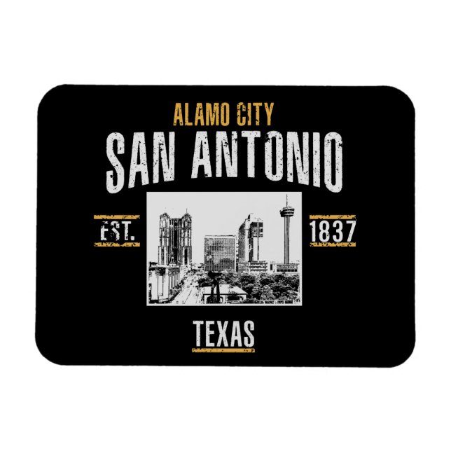 San Antonio Magnet (Horizontal)