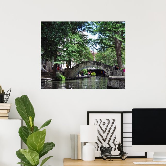 San Antonio River Walk Poster (Home Office)