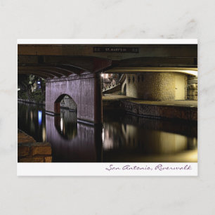 San Antonio, Riverwalk Postcard