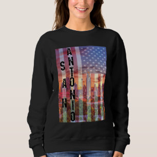 San Antonio Skyline Texas Sweatshirt