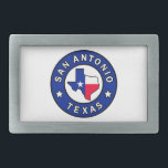 San Antonio Texas Belt Buckle<br><div class="desc">San Antonio Texas</div>