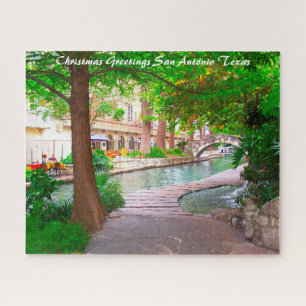 San Antonio Texas. Christmas Greetings Jigsaw Puzzle