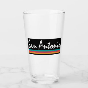 San Antonio Texas Fiesta Colours Glass