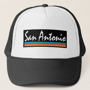San Antonio Texas Fiesta Colours Trucker Hat