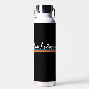 San Antonio Texas Fiesta Colours Water Bottle