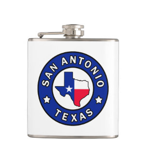 San Antonio Texas Hip Flask