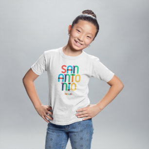 San Antonio Texas Mid Century, Pop Art, T-Shirt