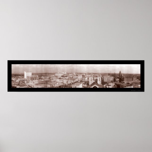 San Antonio Texas Photo 1910 Poster (Front)