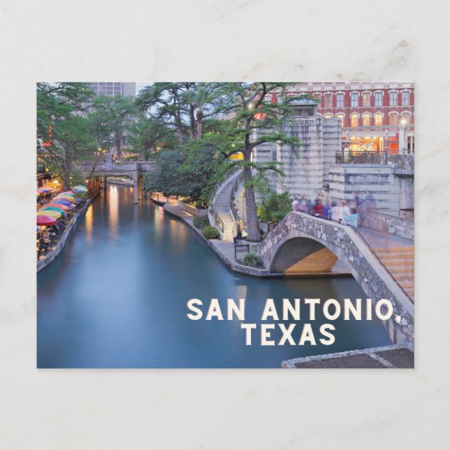 San Antonio Texas Postcard (Front)