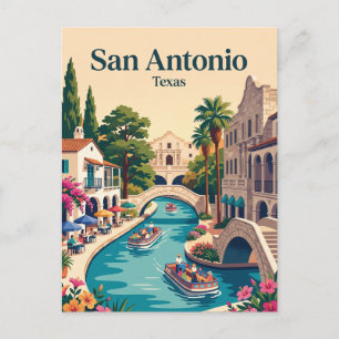 San Antonio, Texas Postcard