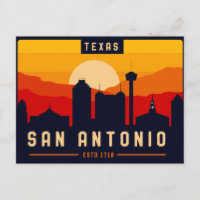 San Antonio Texas Skyline Cityscape Souvenir