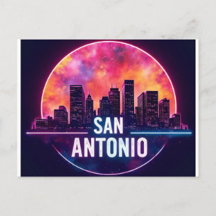 San Antonio Texas skyline Postcard