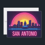 San Antonio Texas skyline Postcard<br><div class="desc">Show off your love for San Antonio with this striking San Antonio Skyline design! Featuring a detailed illustration of the city’s most iconic buildings and architectural landmarks, this black and white cityscape captures the unique spirit of San Antonio, Texas. Perfect for locals, travelers, or anyone who cherishes this vibrant city....</div>