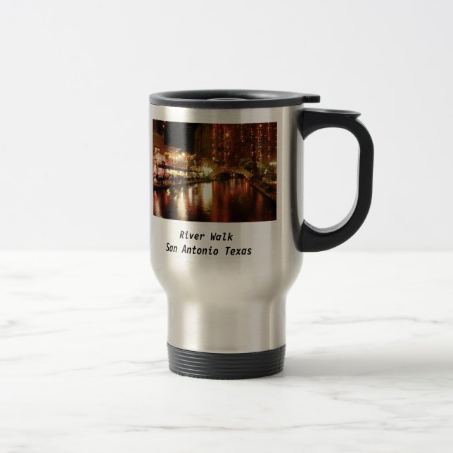 San Antonio Texas Travel Mug (Right)