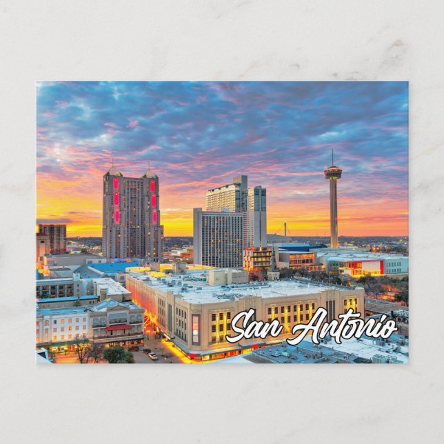 San Antonio, Texas, United States Postcard (Front)