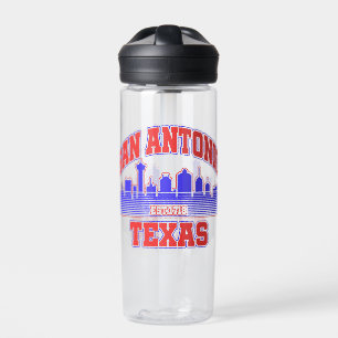 San Antonio,Texas Water Bottle