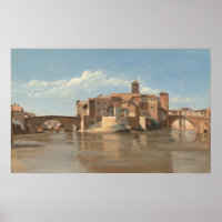 San Bartolomeo - Jean-Baptiste- Corot Fine Art