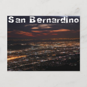 San Bernardino California Postcard