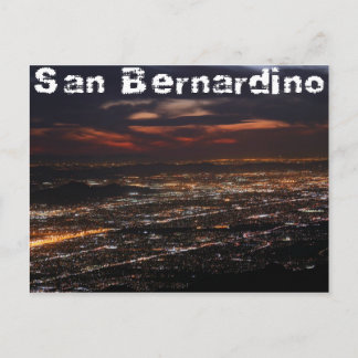 San Bernardino California Postcard
