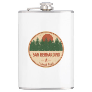 San Bernardino National Forest Hip Flask
