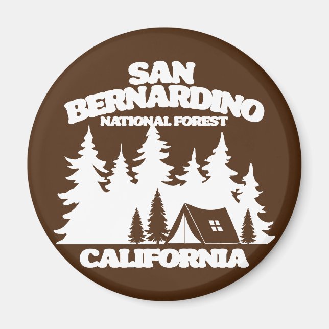 San Bernardino National Forest Magnet (Front)