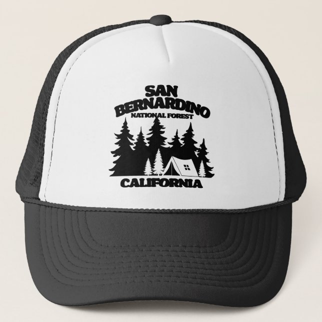 San Bernardino National Forest Trucker Hat (Front)