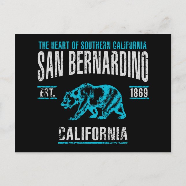 San Bernardino Postcard (Front)