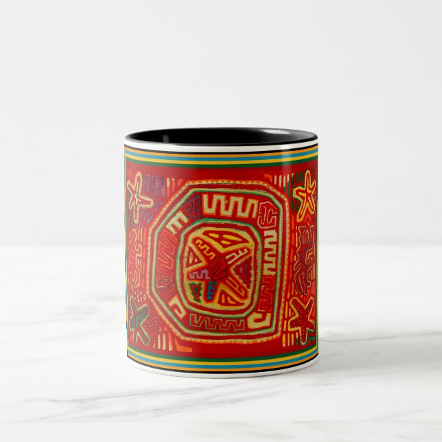 San Blas Indian Coffee Mug (Center)