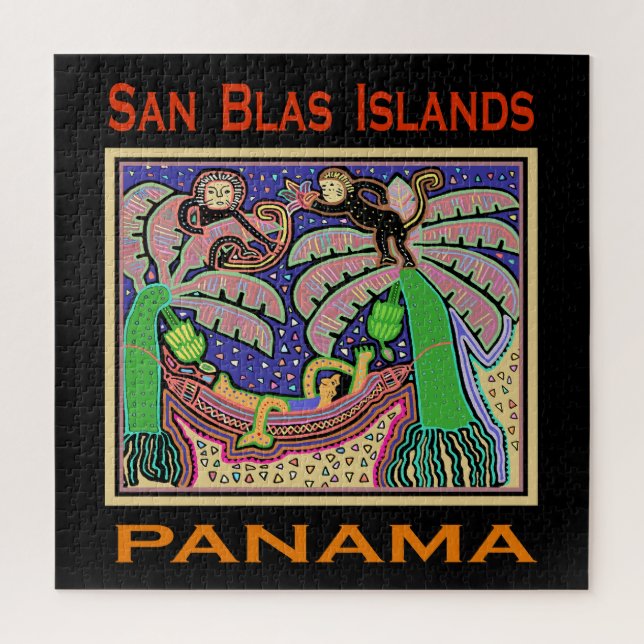 San Blas Islands - Panama Jigsaw Puzzle (Vertical)