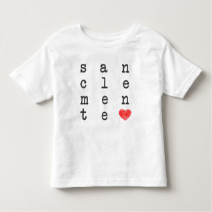 San Clemente <3 Toddler Shirt